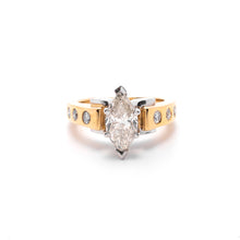 Load image into Gallery viewer, Gold and Diamond Ring