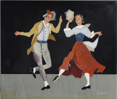 An Italian Pietra Dura Panel Arte de Mosaico