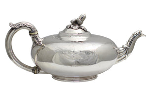 A William IV Silver Tea Pot, Paul Storr for Storr & Mortimer, London, 1832