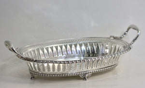 A Fine 19th Century Sterling Silver Basket