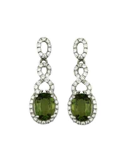 Rare Natural Alexandrite Earrings