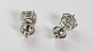 Pair of Diamond Earrings