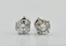 Load image into Gallery viewer, Pair of Diamond Earrings