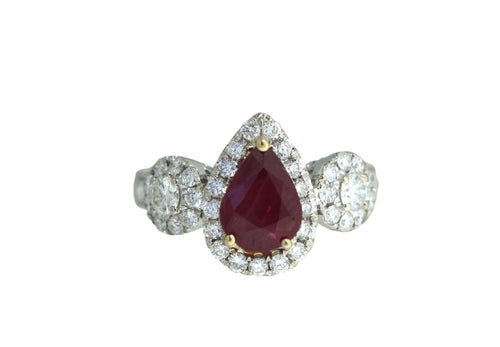 Ruby and Diamond Ring