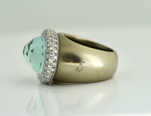 POMELLATO, Aqua and Diamond Ring