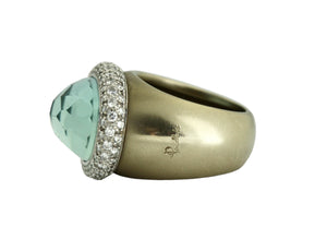 POMELLATO, Aqua and Diamond Ring