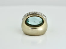 Load image into Gallery viewer, POMELLATO, Aqua and Diamond Ring