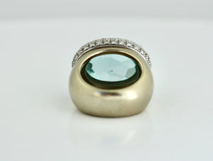 POMELLATO, Aqua and Diamond Ring