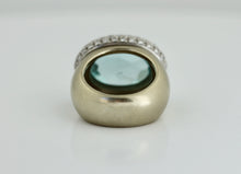 Load image into Gallery viewer, POMELLATO, Aqua and Diamond Ring