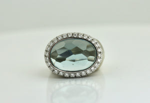 POMELLATO, Aqua and Diamond Ring