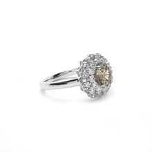 Load image into Gallery viewer, Platinum, Alexandrite and Diamond Ring