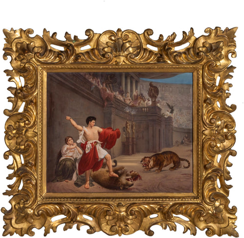 A Berlin (K.P.M.) Porcelain Plaque,  Late 19th Century