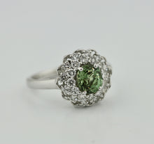 Load image into Gallery viewer, Platinum, Alexandrite and Diamond Ring