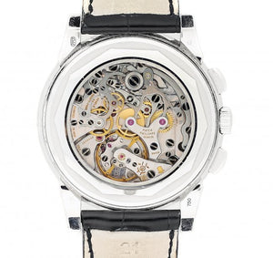 PATEK PHILIPPE 18K WHITE GOLD PERPETUAL CALENDAR MOONPHASE