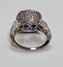 Load image into Gallery viewer, Tanzanite and Diamond Ring