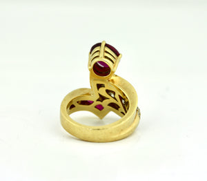 Ruby and Diamond Ring