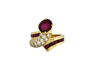 Ruby and Diamond Ring