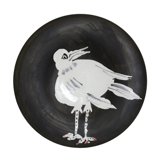 Pablo Picasso 1881 - 1973 OISEAU NO. 93 (A. R. 486) Terre de faïence plate, 1963