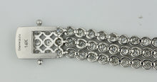 Load image into Gallery viewer, Three Row Tennis Bracelet