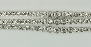 Three Row Tennis Bracelet