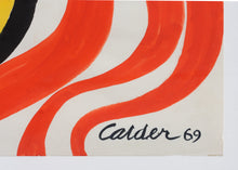 Load image into Gallery viewer, Alexander Calder 1898 - 1976 Tempete (storm) signed and dated 69