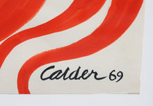 Load image into Gallery viewer, Alexander Calder 1898 - 1976 Tempete (storm) signed and dated 69