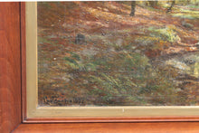 Load image into Gallery viewer, Christian ZACHO (1843-1913) Peter Morch Christian ZACHO &quot;A sunlit glade&quot; oil on canvas