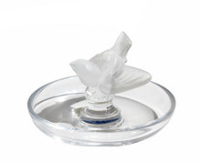 Load image into Gallery viewer, Lalique French Crystal Modern  &quot;Dove&quot; Ring Dish