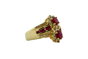 Ruby and Diamond Ring