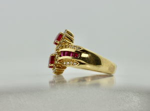 Ruby and Diamond Ring