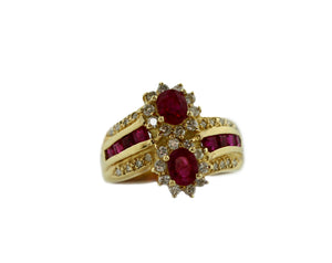 Ruby and Diamond Ring