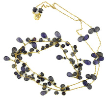 Load image into Gallery viewer, 18 Karat Gold and Amethyst Necklace