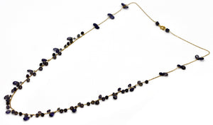 18 Karat Gold and Amethyst Necklace